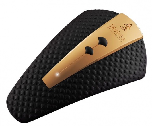 Черный клиторальный вибростимулятор OBI - Shunga