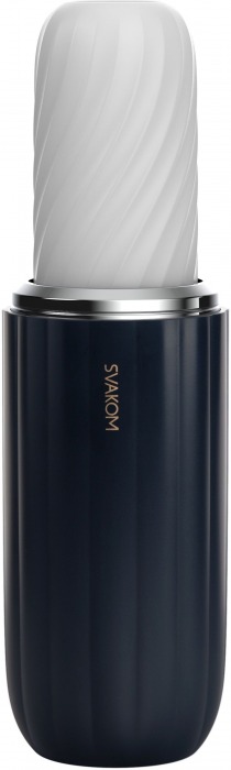 Черно-белый интерактивный мастурбатор Alex Neo 2 - Svakom - в Пензе купить с доставкой