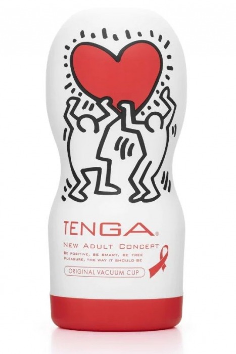 Мастурбатор Keith Haring Cup Deep Throat - Tenga - в Пензе купить с доставкой