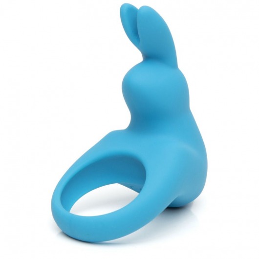 Голубое эрекционное виброкольцо Happy Rabbit Rechargeable Rabbit Cock Ring - Happy Rabbit - в Пензе купить с доставкой