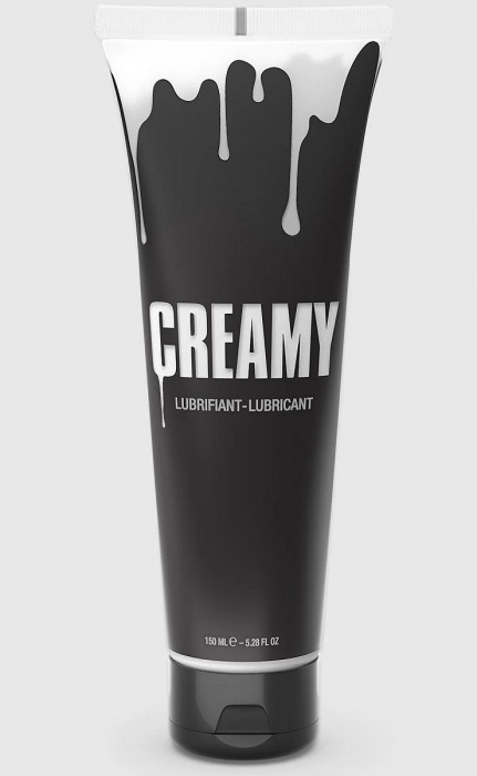 Смазка на водной основе Creamy с консистенцией спермы - 150 мл. - Strap-on-me - купить с доставкой в Пензе