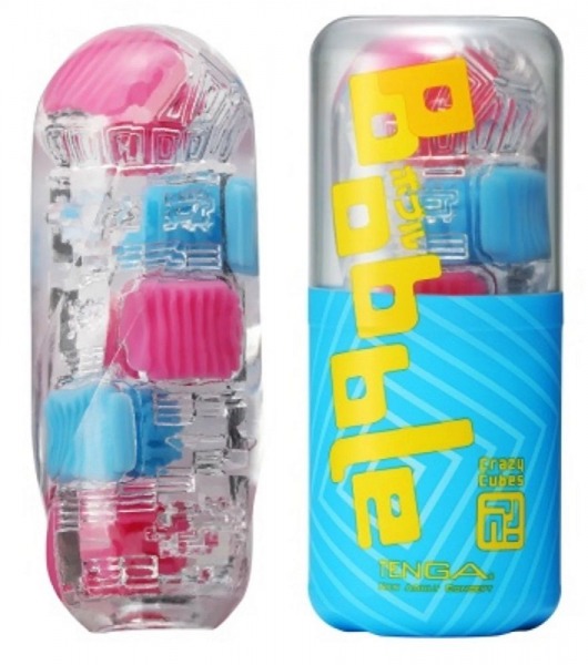 Мастурбатор Tenga Bobble Crazy Cubes - Tenga - в Пензе купить с доставкой