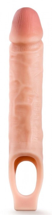Телесная насадка на пенис 10 Inch Cock Sheath Extender - 25 см. - Blush Novelties - в Пензе купить с доставкой