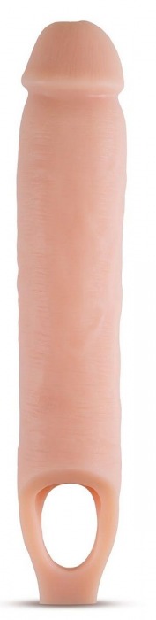 Телесная насадка на пенис 11.5 Inch Cock Sheath Penis Extender - 29,2 см. - Blush Novelties - в Пензе купить с доставкой