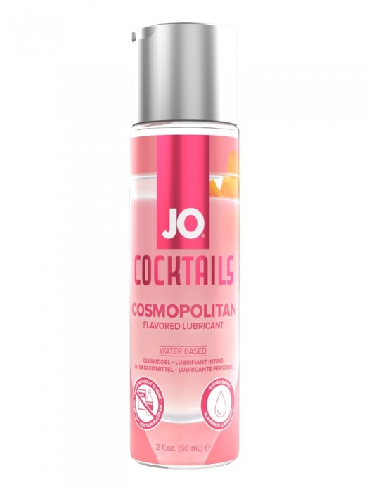 Вкусовой лубрикант на водной основе JO Cocktails Cosmopolitan - 60 мл. - System JO - купить с доставкой в Пензе