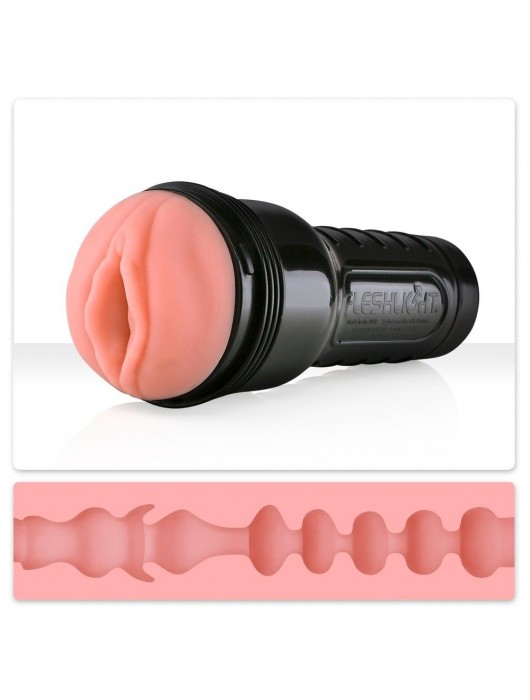 Мастурбатор-вагина Fleshlight - Pink Lady Mini-Lotus - Fleshlight - в Пензе купить с доставкой