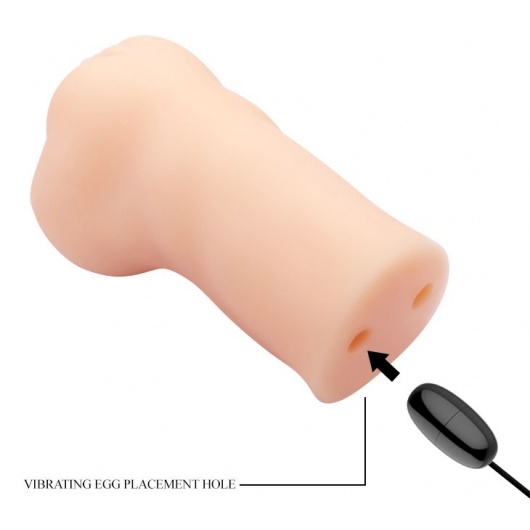 Телесный мастурбатор-вагина Rocket Pussy Nadya с вибрацией - Baile - в Пензе купить с доставкой