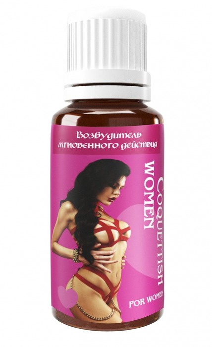 Возбудитель мгновенного действия Coquettish Women - 30 мл. - Миагра - купить с доставкой в Пензе