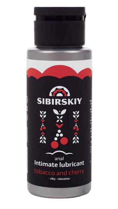 Анальный лубрикант на водной основе SIBIRSKIY с ароматом вишни и табака - 100 мл. - Sibirskiy - купить с доставкой в Пензе