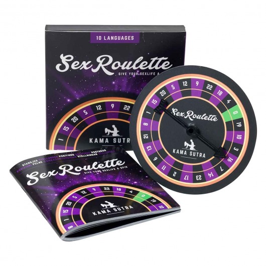 Настольная игра-рулетка Sex Roulette Kamasutra - Tease&Please - купить с доставкой в Пензе