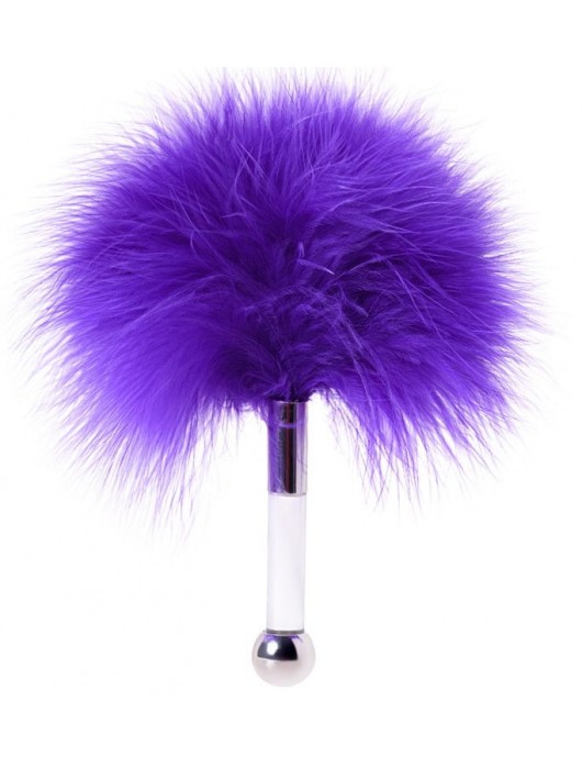 Фиолетовая пуховая щекоталка - ToyFa - купить с доставкой в Пензе