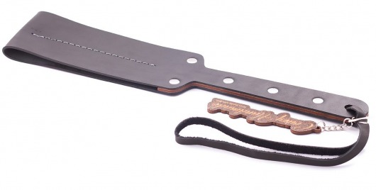 Гладкий мягкий удлиненный пэддл с заклепками - 32 см. - Crazy Handmade - купить с доставкой в Пензе