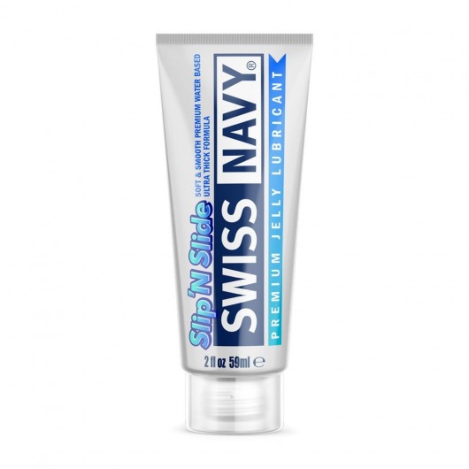 Лубрикант-желе на водной основе Premium Jelly Lubricant - 59 мл. - Swiss navy - купить с доставкой в Пензе