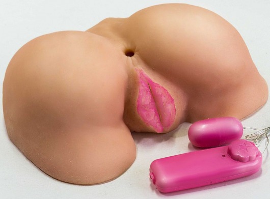 Вибровагина с двумя отверстиями и с выносным пультом - LOVETOY (А-Полимер) - в Пензе купить с доставкой