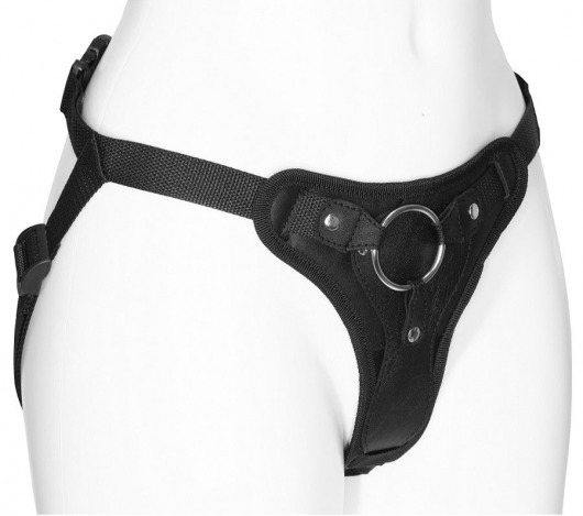 Женские трусики для фиксации насадки кольцом с внутренней насадкой - LOVETOY (А-Полимер) - купить с доставкой в Пензе
