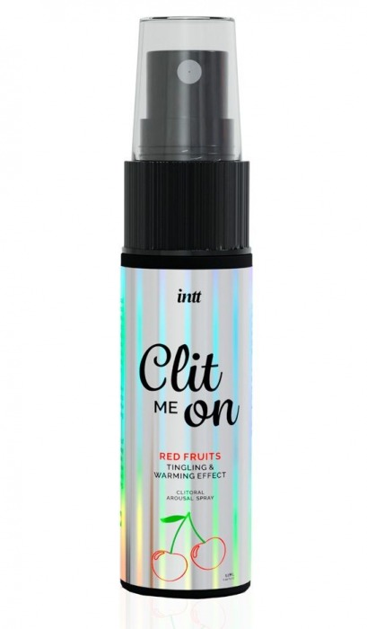 Клиторальный возбуждающий спрей Clit Me On Red Fruits - 12 мл. - INTT - купить с доставкой в Пензе