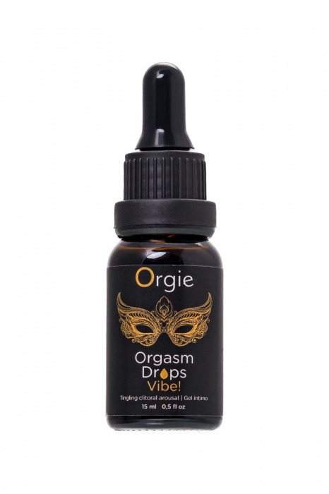 Возбуждающий гель для клитора ORGIE Orgasm Drops Vibe - 15 мл. - ORGIE - купить с доставкой в Пензе
