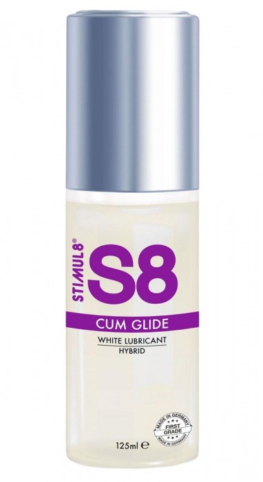 Гибридный лубрикант S8 Hybrid Cum Glide с консистенцией спермы - 125 мл. - Stimul8 - купить с доставкой в Пензе