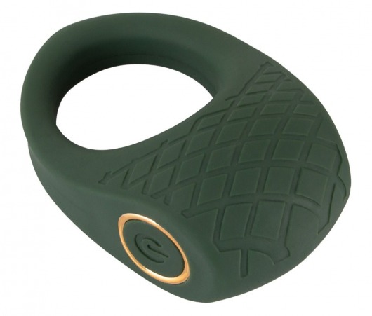Зеленое эрекционное виброкольцо Luxurious Vibro Cock Ring - Orion - в Пензе купить с доставкой