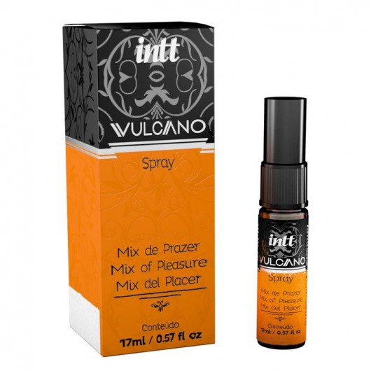 Возбуждающий спрей Vulcano - 15 мл. - INTT - купить с доставкой в Пензе
