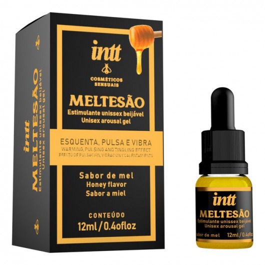 Возбуждающий унисекс гель Meltesao - 12 мл. - INTT - купить с доставкой в Пензе