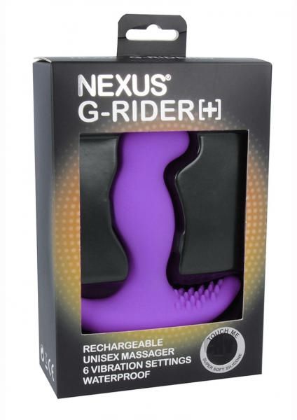Фиолетовый вибромассажер простаты Nexus G-Rider+ - 12,6 см. - Nexus Range - в Пензе купить с доставкой