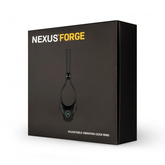 Черное эрекционное лассо с вибрацией Nexus Forge - Nexus Range - в Пензе купить с доставкой