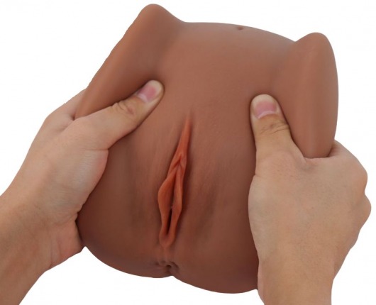 Мастурбатор Black Beauty - вагина и анус - S-HANDE - в Пензе купить с доставкой