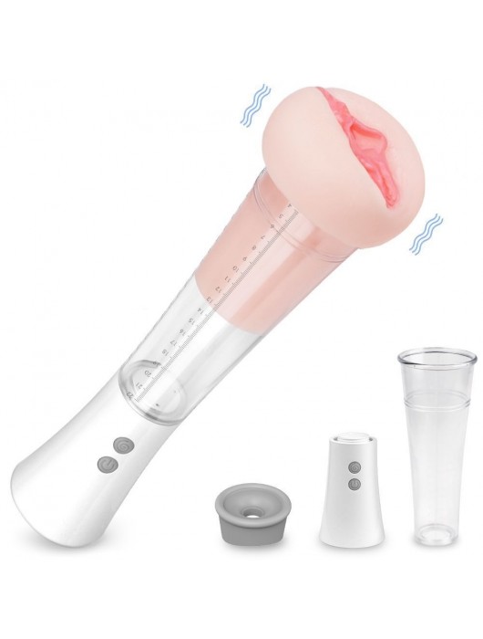 Автоматическая вакуумная помпа с реалистичной мягкой вставкой Max Kit - S-HANDE - в Пензе купить с доставкой