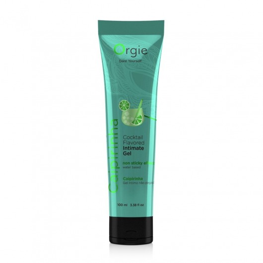Съедобный интимный гель Orgie Lube Tube Cocktail Caipirinha - 100 мл. - ORGIE - купить с доставкой в Пензе