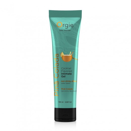 Съедобный интимный гель Orgie Lube Tube Cocktail Pina Colada - 100 мл. - ORGIE - купить с доставкой в Пензе