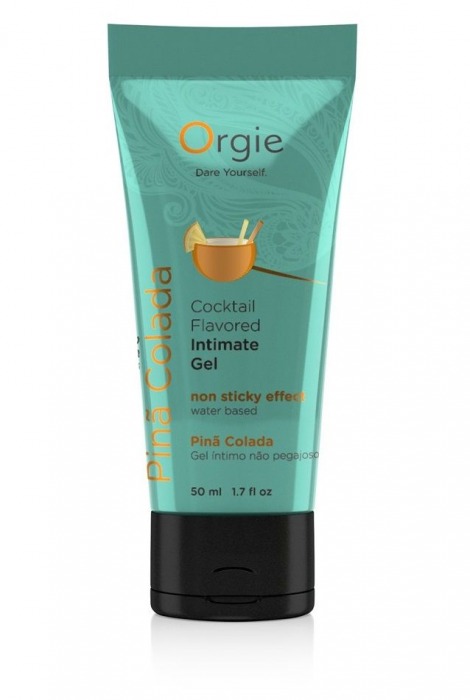 Съедобный интимный гель Orgie Lube Tube Cocktail Pina Colada - 50 мл. - ORGIE - купить с доставкой в Пензе