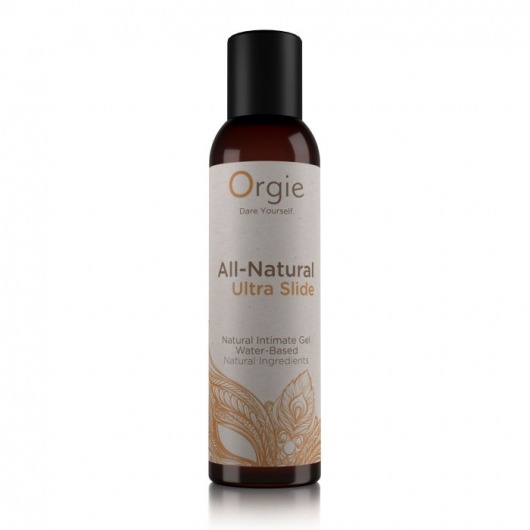Интимный гель на водной основе Orgie All-Natural Ultra Slide - 150 мл. - ORGIE - купить с доставкой в Пензе