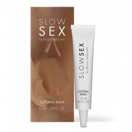 Бальзам для клитора Slow Sex Clitoral Balm - 10 мл. - Bijoux Indiscrets - купить с доставкой в Пензе