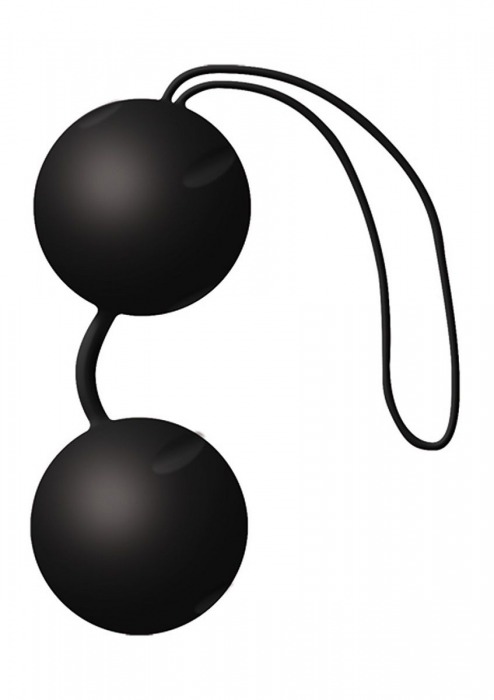 Чёрные вагинальные шарики Joyballs Black - Joy Division
