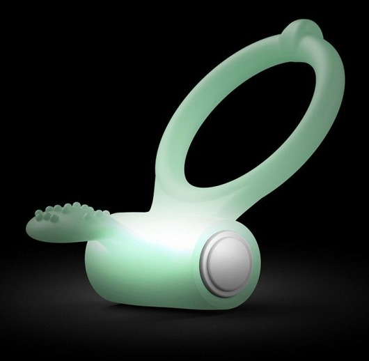 Светящееся в темноте эрекционное виброкольцо Power Clit - Dorcel - в Пензе купить с доставкой