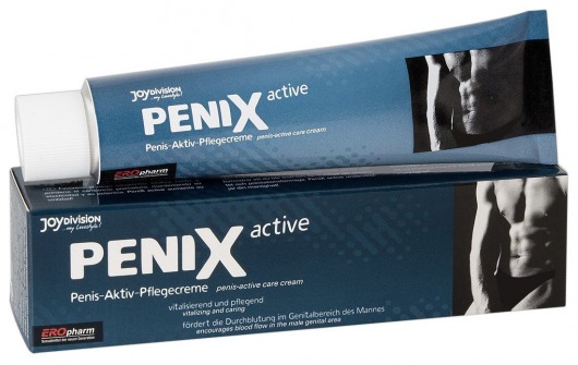 Возбуждающий крем для мужчин PeniX active - 75 мл. - Joy Division - купить с доставкой в Пензе
