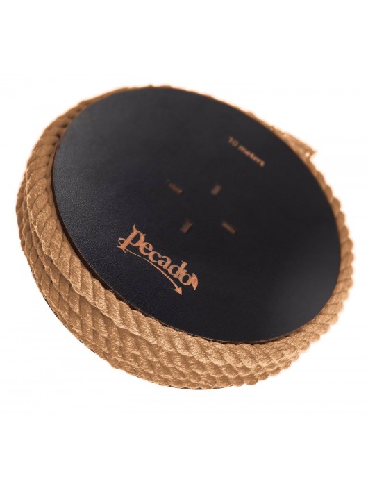 Джутовая веревка для шибари на катушке - 10 м. - Pecado - купить с доставкой в Пензе