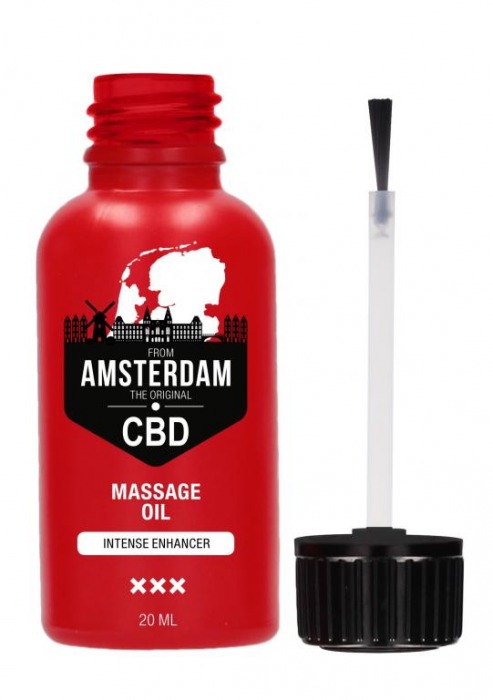Стимулирующее масло Intense CBD from Amsterdam - 20 мл. - Shots Media BV - купить с доставкой в Пензе
