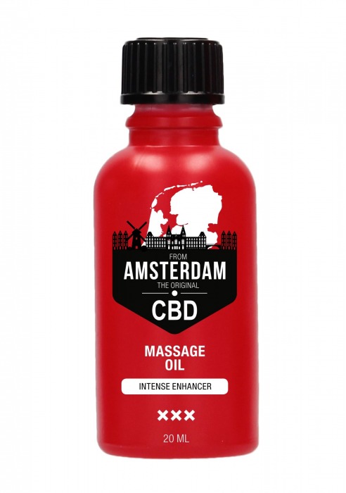 Стимулирующее масло Intense CBD from Amsterdam - 20 мл. - Shots Media BV - купить с доставкой в Пензе