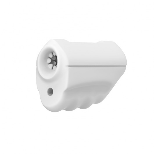 Белый вибромастурбатор Mini Masturbator - Silicone Toys - в Пензе купить с доставкой