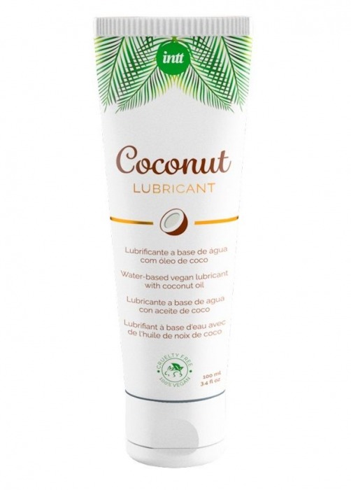Веганская смазка на водной основе Coconut Lubricant - 100 мл. - INTT - купить с доставкой в Пензе