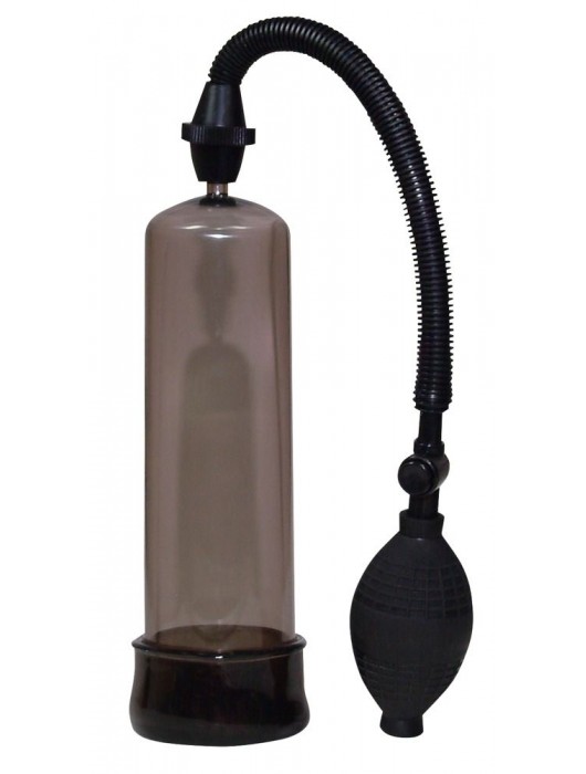 Вакуумная помпа черного цвета - 20 см. - Orion - в Пензе купить с доставкой