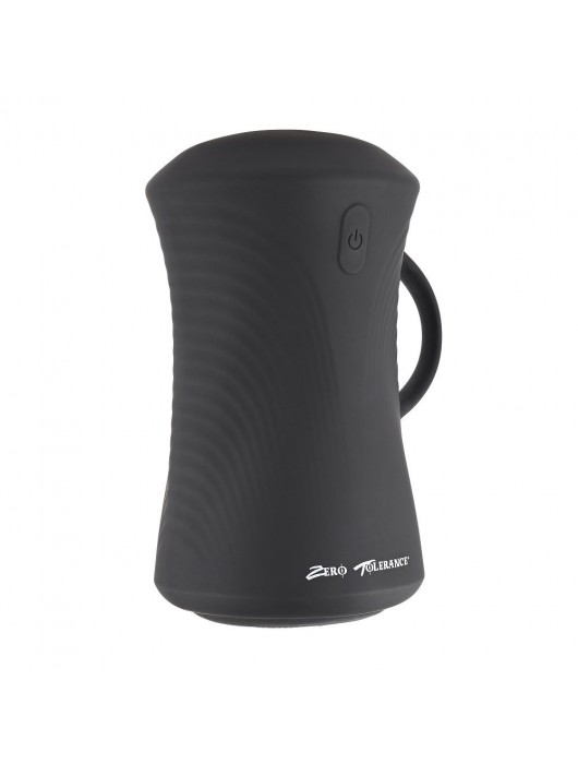 Черный вибромастурбатор с гироскопом Gyro Stroke - Zero Tolerance - в Пензе купить с доставкой