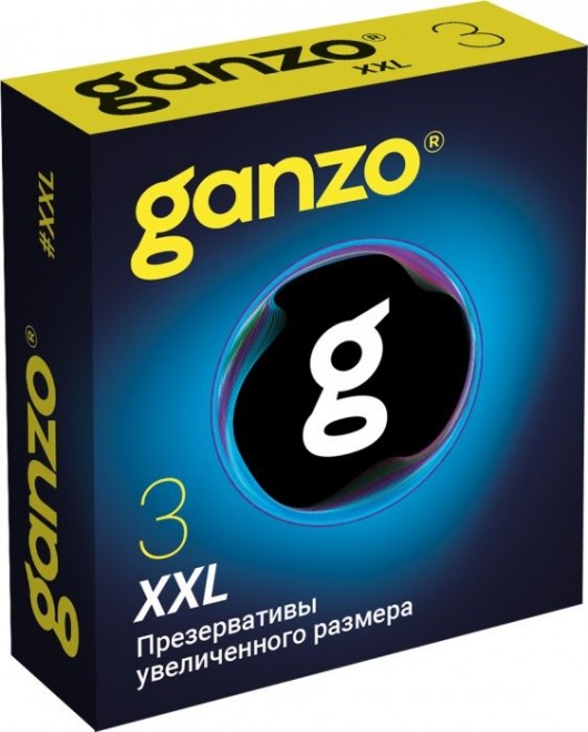 Презервативы увеличенного размера Ganzo XXL - 3 шт. - Ganzo - купить с доставкой в Пензе