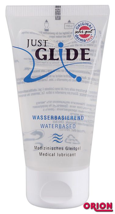 Вагинальная смазка на водной основе JUSTGLIDE - 50 мл. - Orion - купить с доставкой в Пензе