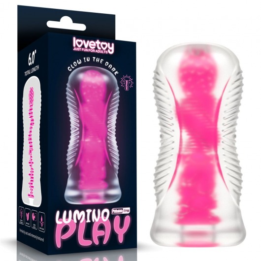 Светящийся в темноте мастурбатор 6.0 Lumino Play Masturbator - Lovetoy - в Пензе купить с доставкой