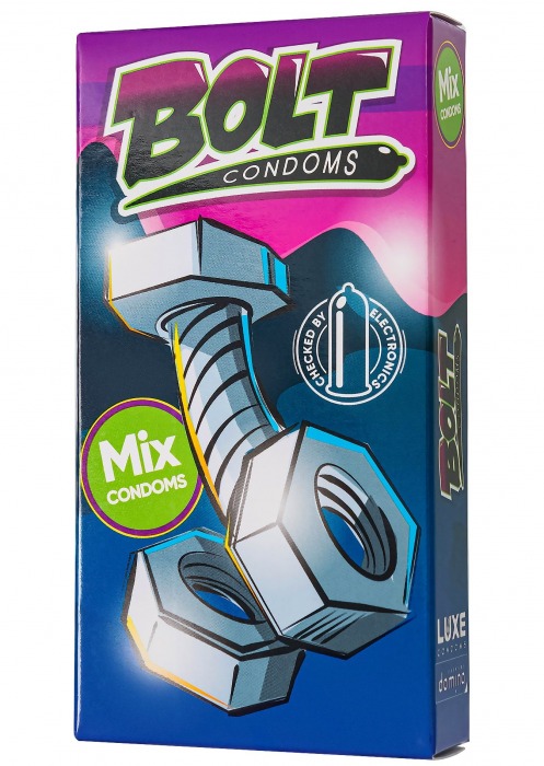 Набор презервативов Bolt Condoms - Luxe - купить с доставкой в Пензе