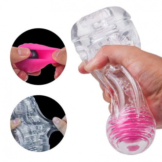 Прозрачный вибромастурбатор Space Capsule-RСT - S-HANDE - в Пензе купить с доставкой