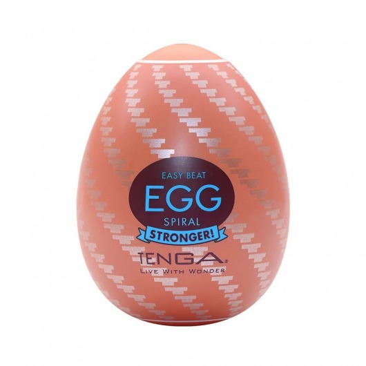 Мастурбатор-яйцо Tenga Egg Spiral - Tenga - в Пензе купить с доставкой